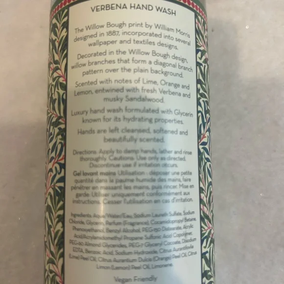 Verbena Hand Wash Set - Green & Pink